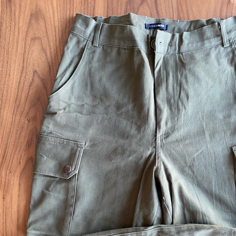 High Waisted Cargo Pant